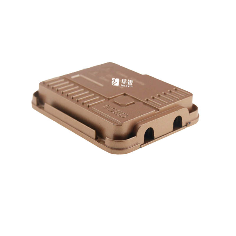 車(chē)燈電源控制器外殼-鋁合金壓鑄烤漆金色工藝 車(chē)燈電源控制器外殼-鋁合金壓鑄烤漆金色工藝